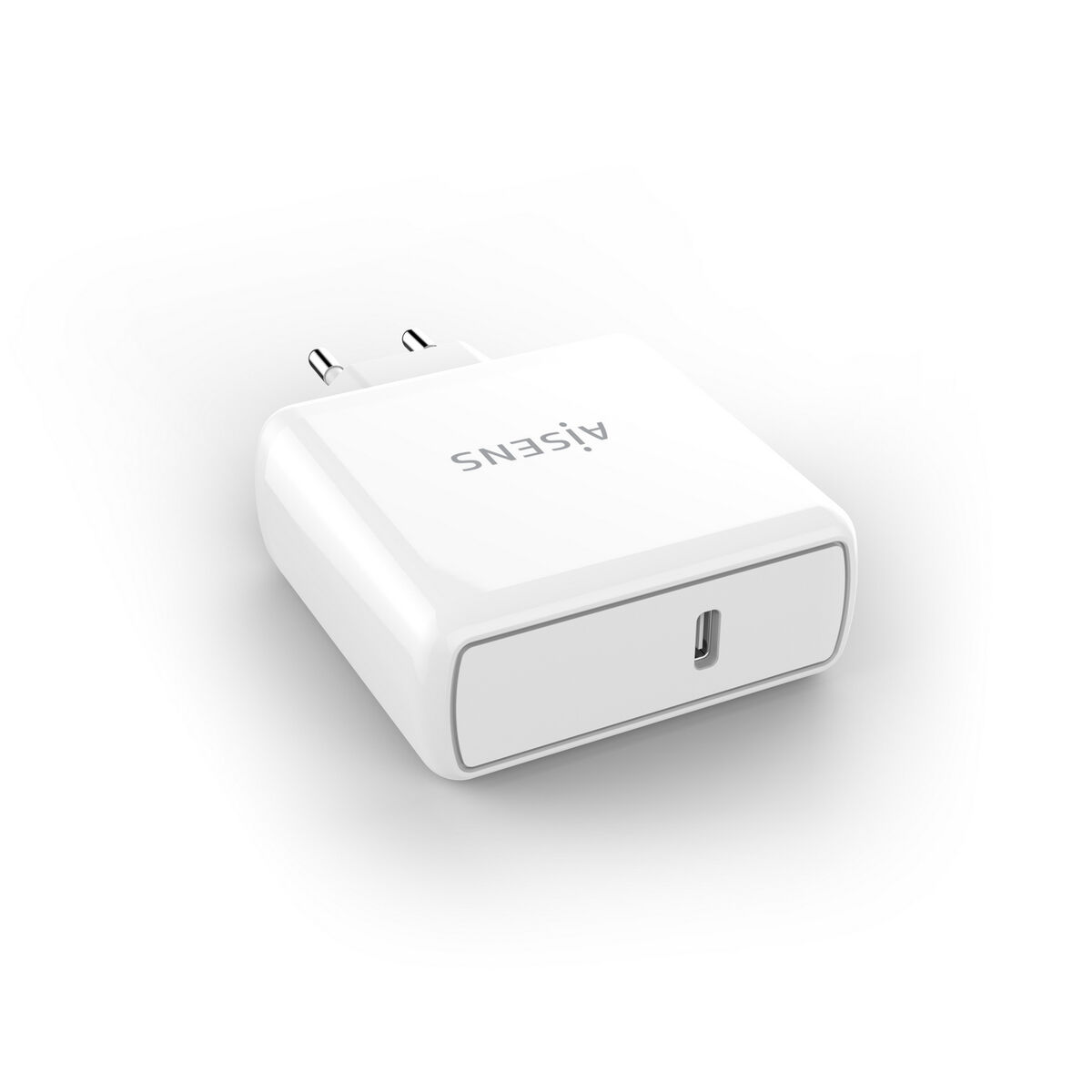 Charger Aisens PD 3.0 QC 3.0 White 60 W USB-C Charger Aisens PD 3.0 QC 3.0 White 60 W USB-C