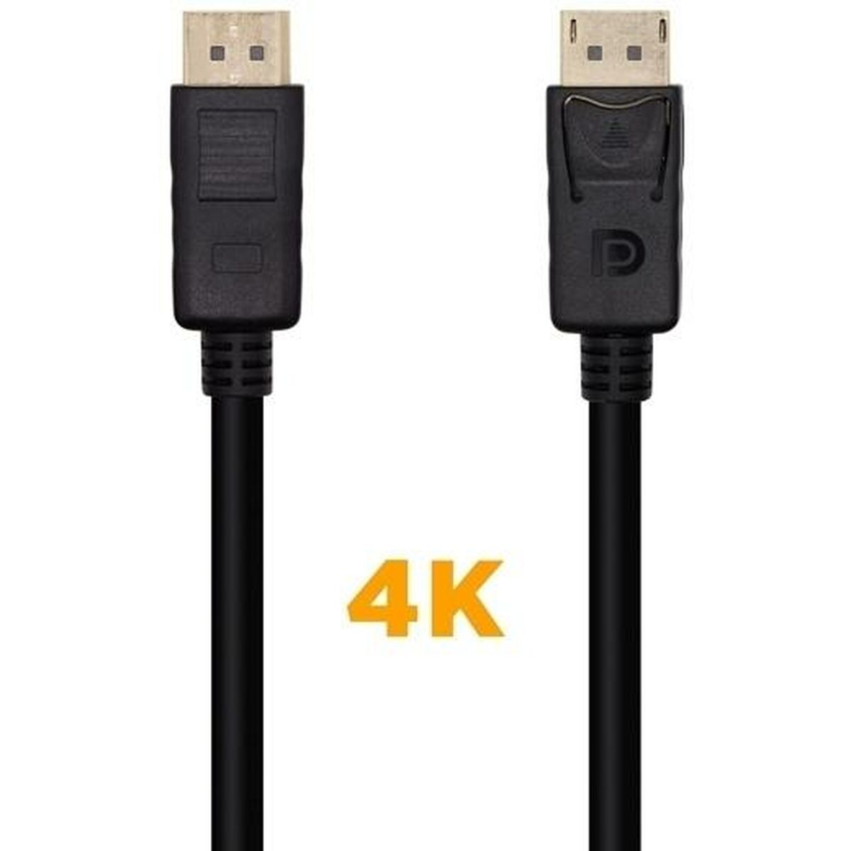 DisplayPort Cable Aisens A124-0549 Black 1,5 m DisplayPort Cable Aisens A124-0549 Black 1,5 m