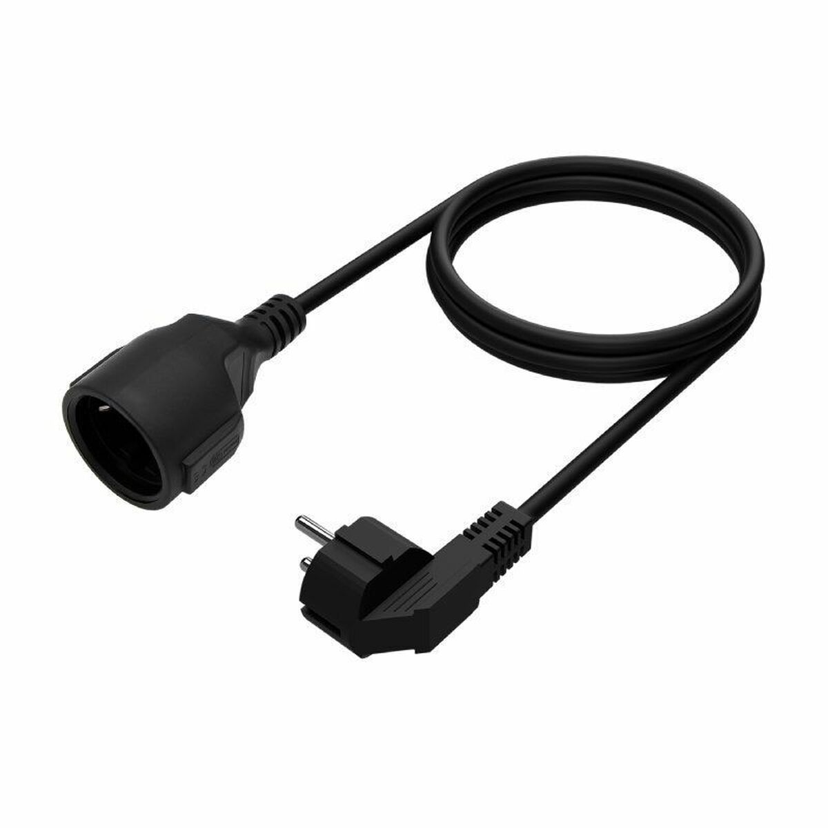 Extension Lead Aisens A132-0600 Black 2 m Extension Lead Aisens A132-0600 Black 2 m