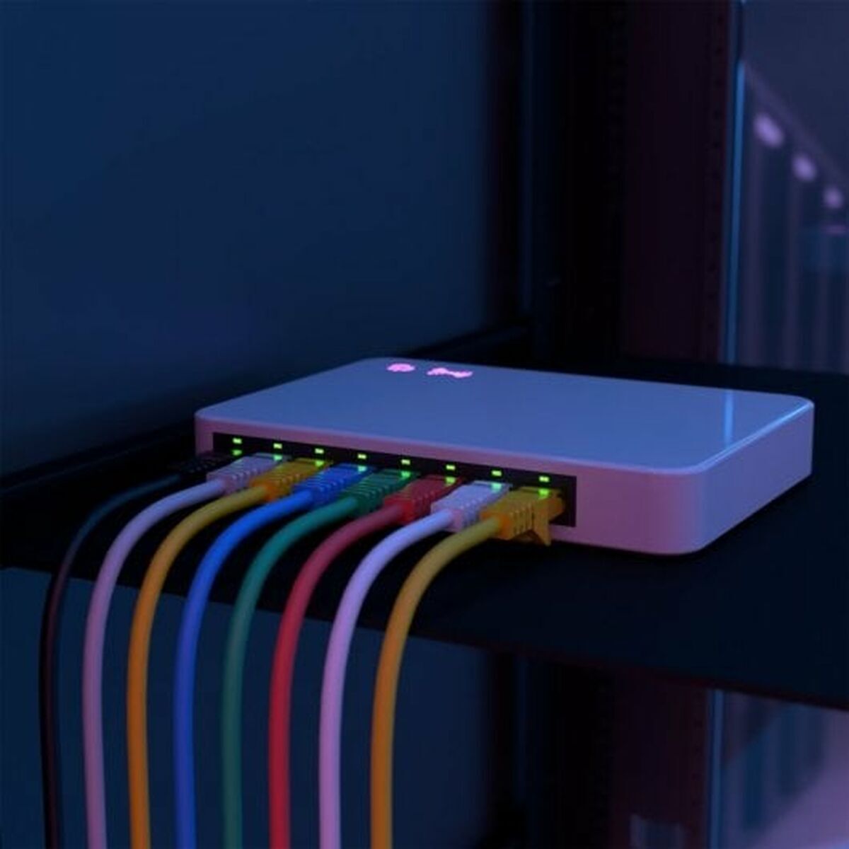 Category 6 Hard UTP RJ45 Cable Aisens A145-0576 Blue 3 m