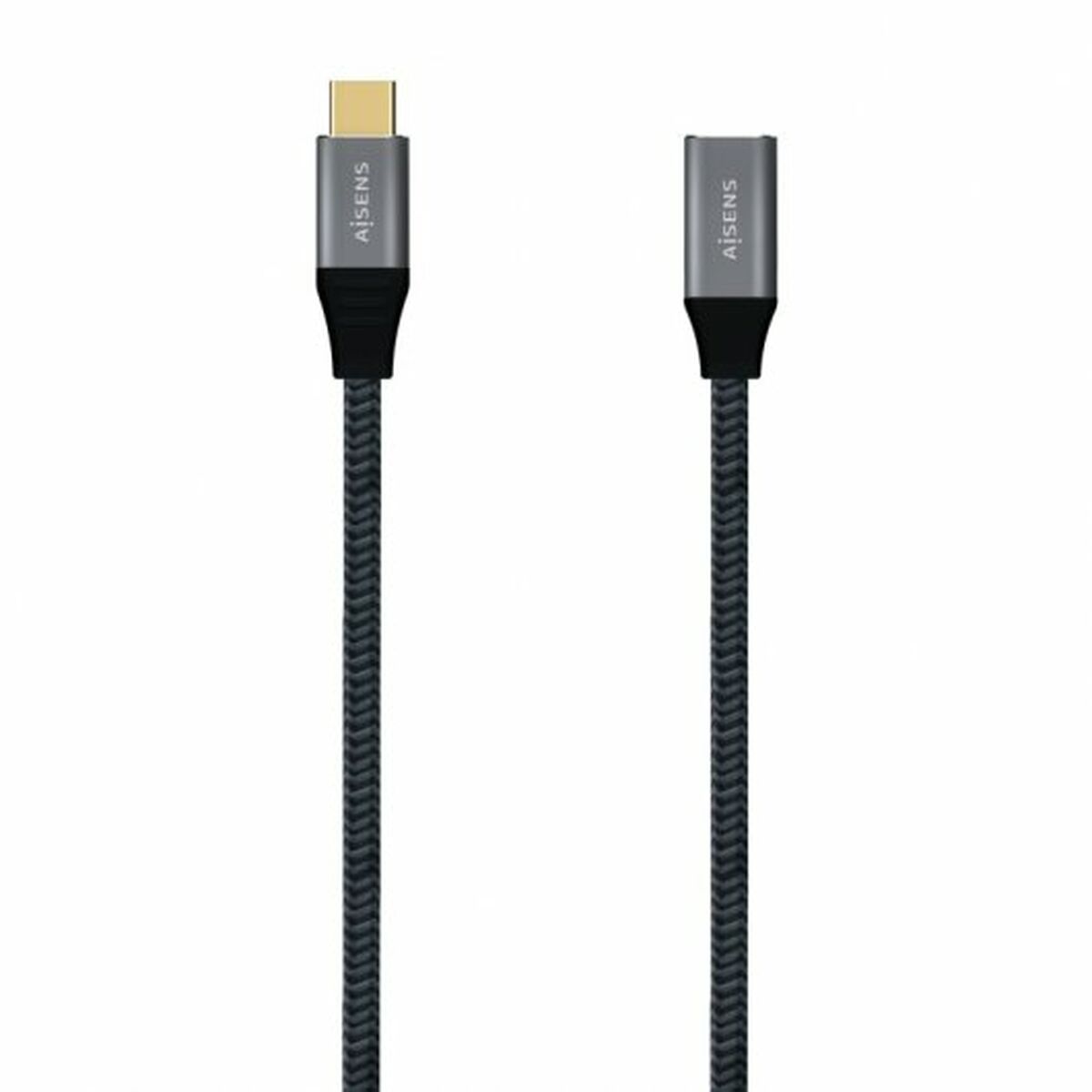USB-C Cable Aisens A107-0635 Grey 1 m USB-C Cable Aisens A107-0635 Grey 1 m