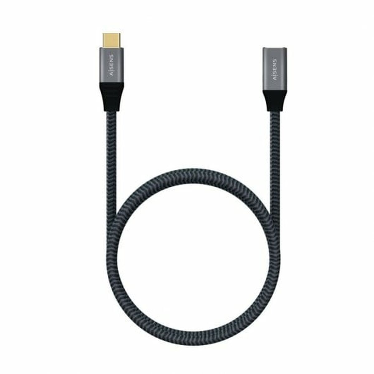 USB-C Cable Aisens A107-0635 Grey 1 m