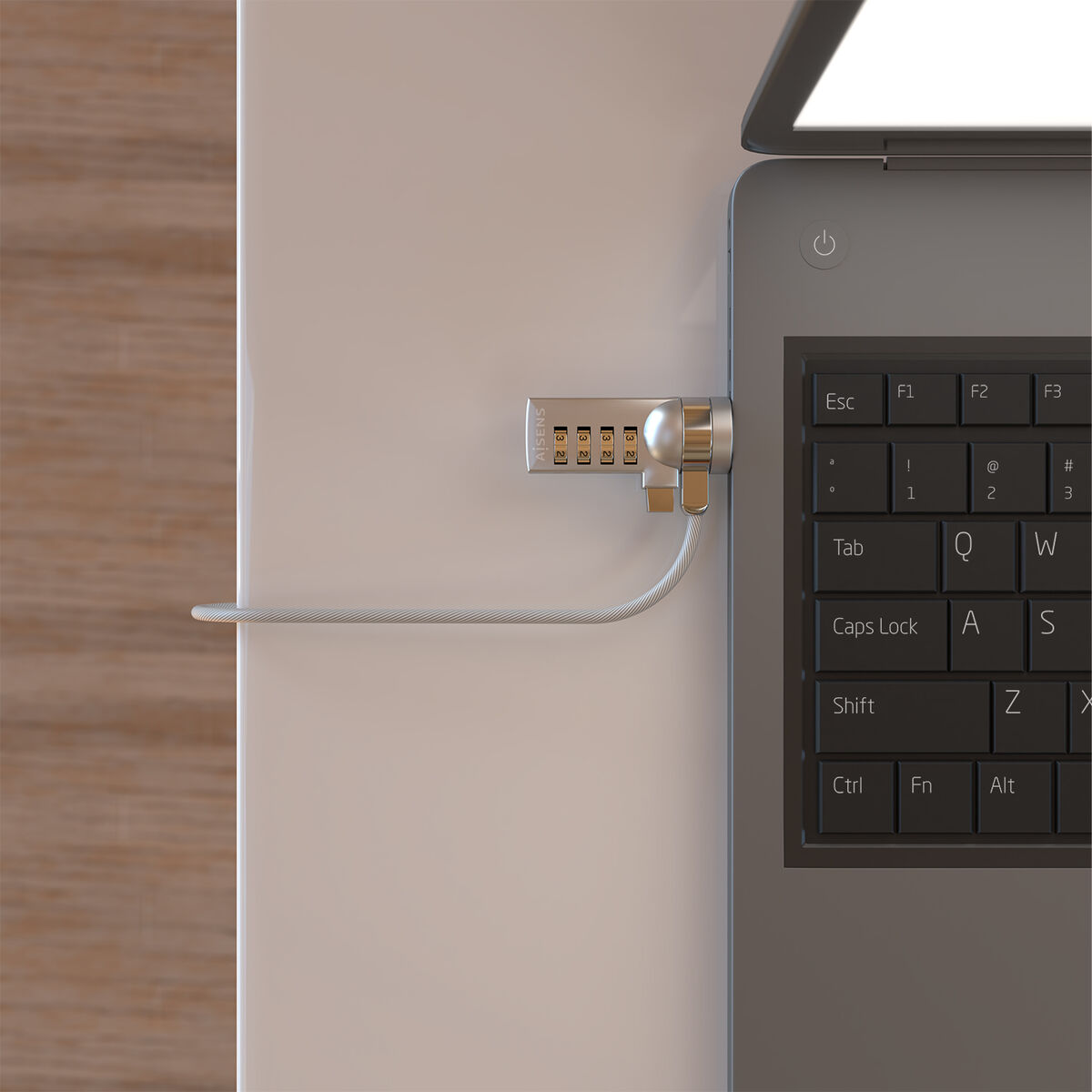 USB Cable Aisens ASLK-D40N01-SL Silver 1,5 m