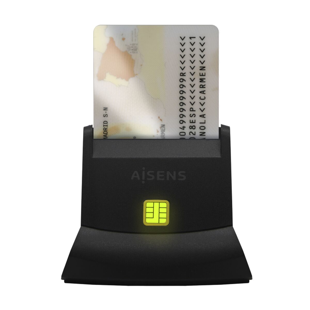 DNI/SIP Card Reader Aisens ASCR-SN05-BK Black DNI/SIP Card Reader Aisens ASCR-SN05-BK Black