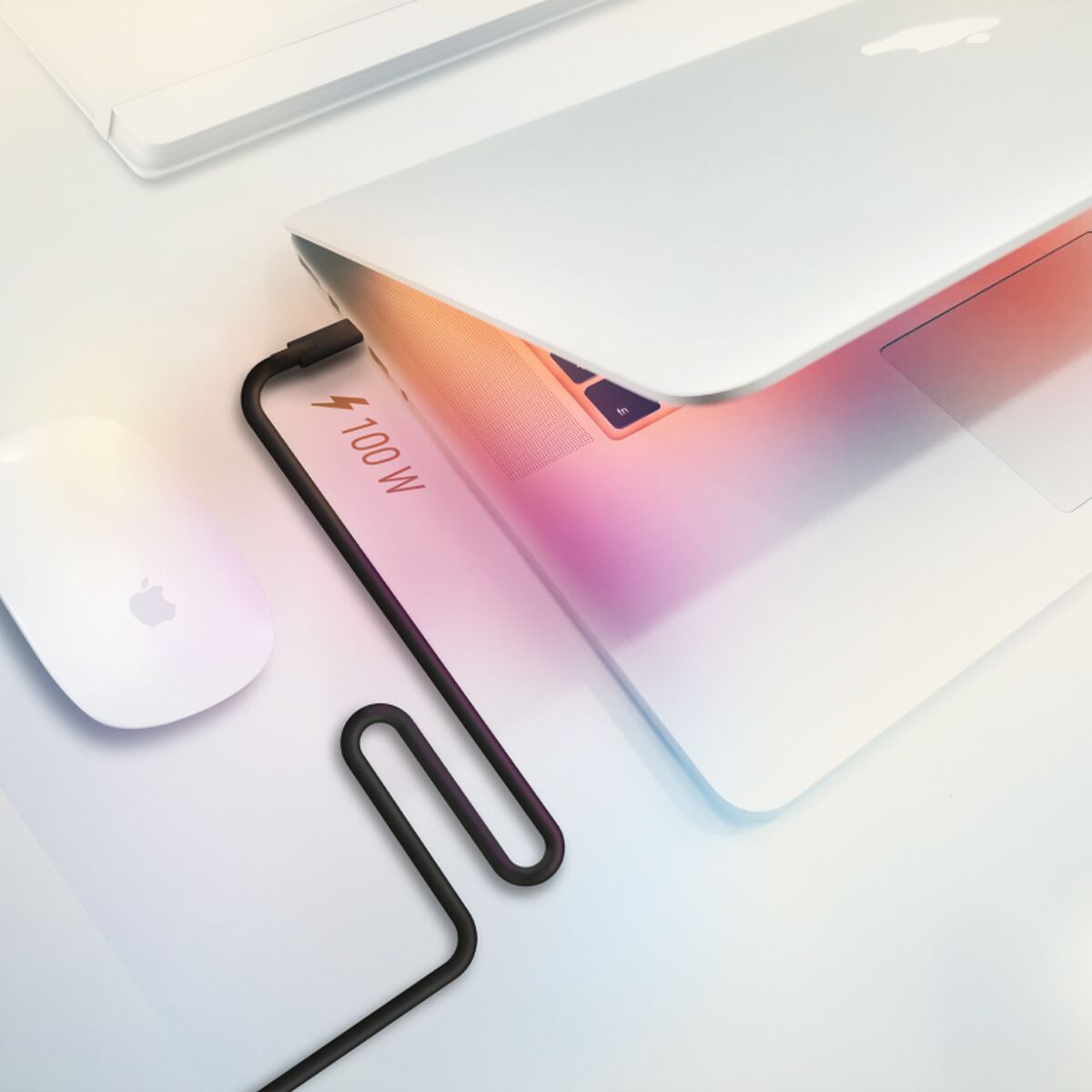 USB-C Cable Aisens Black 60 cm