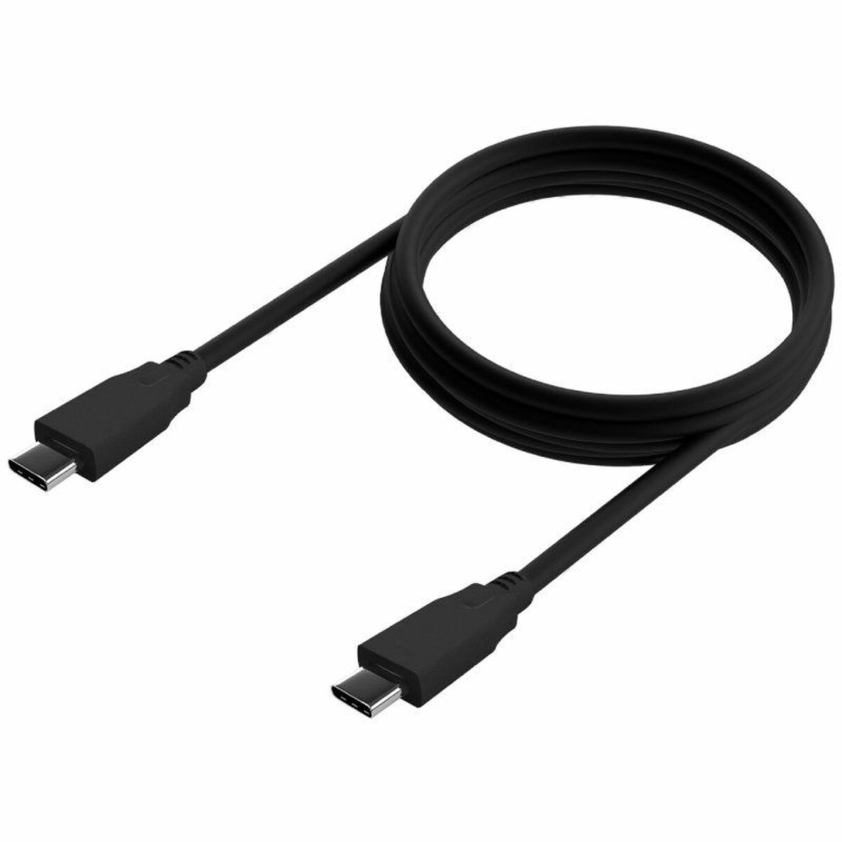 USB-C Cable Aisens Black 60 cm
