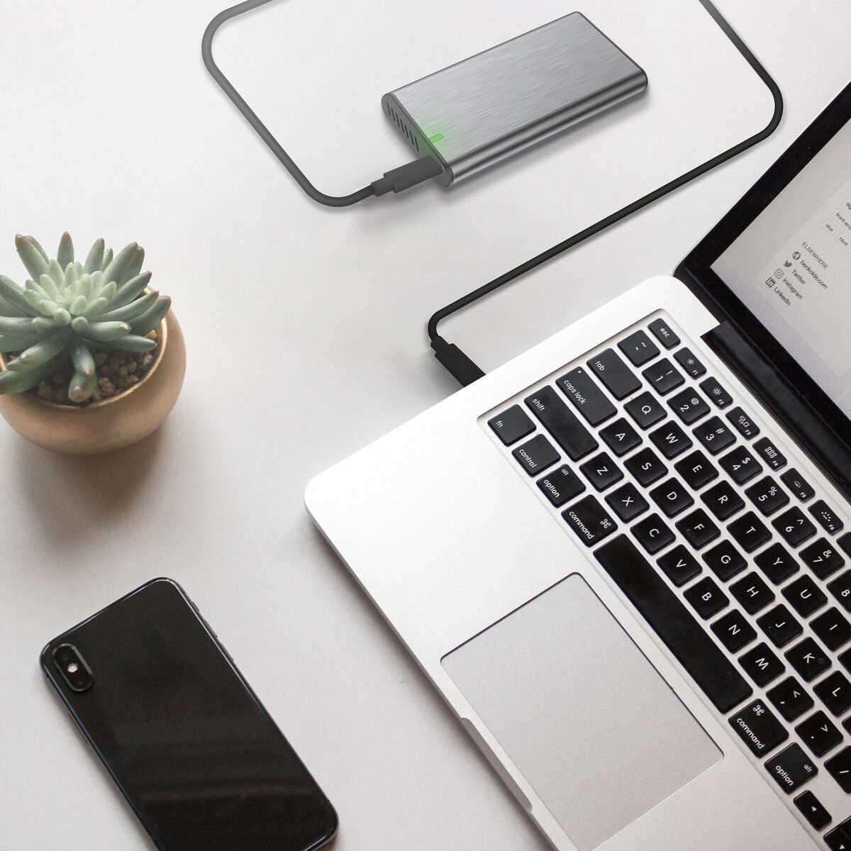 USB-C Cable Aisens E-MARK Black 3 m