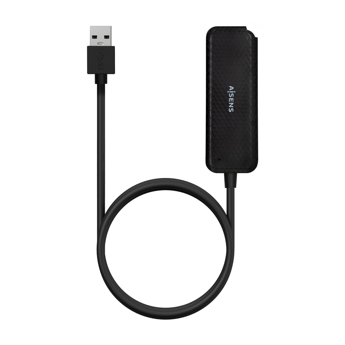 USB Hub Aisens A106-0714 Black (1 Unit) USB Hub Aisens A106-0714 Black (1 Unit)
