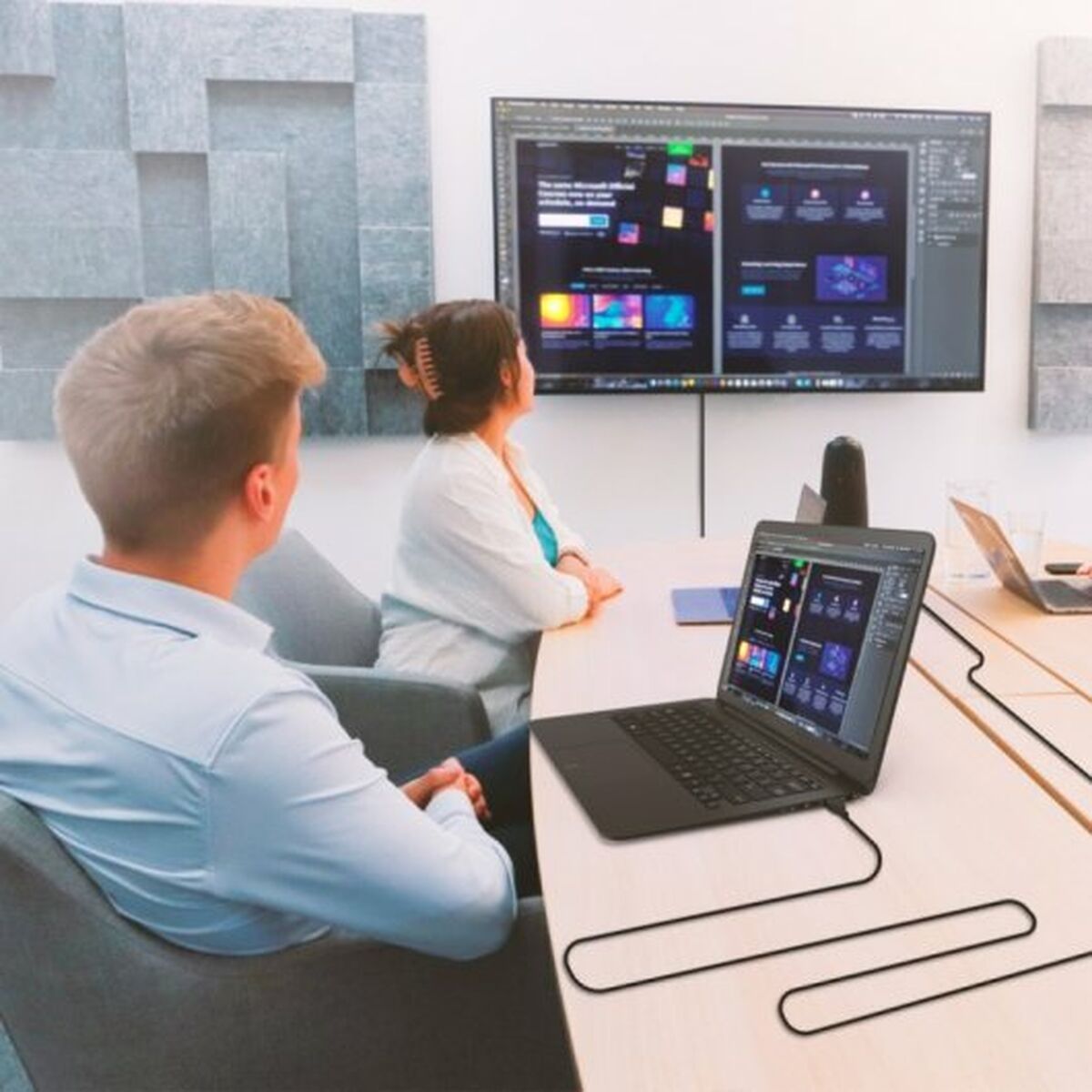 HDMI Cable Aisens A120-0734 Black 5 m