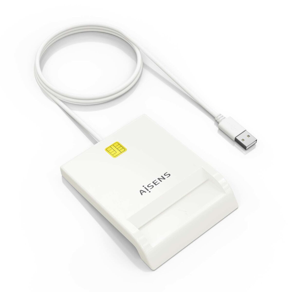 External Card Reader DNI Aisens ASCR-SN07-W White External Card Reader DNI Aisens ASCR-SN07-W White