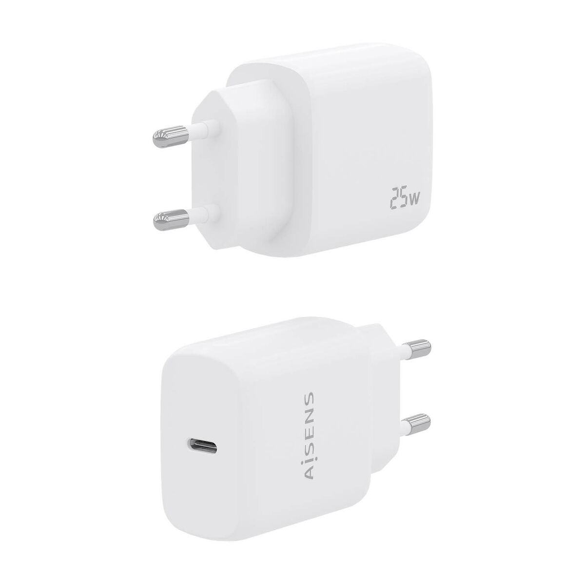 Wall Charger Aisens A110-0756 White 25 W Wall Charger Aisens A110-0756 White 25 W