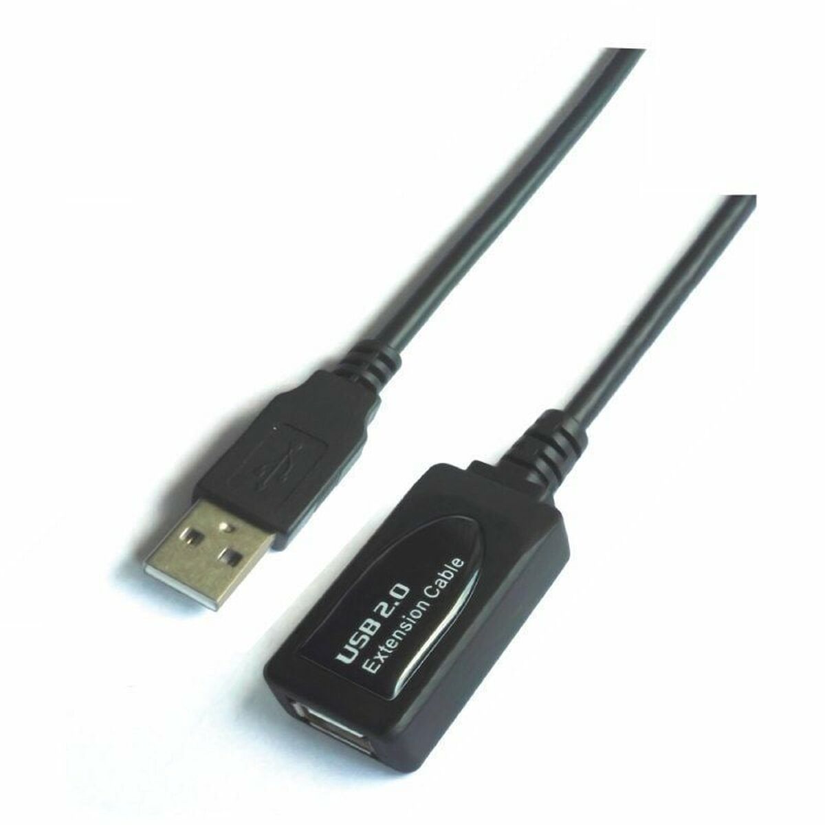 USB 2.0 Cable Aisens A101-0019 Black 10 m USB 2.0 Cable Aisens A101-0019 Black 10 m