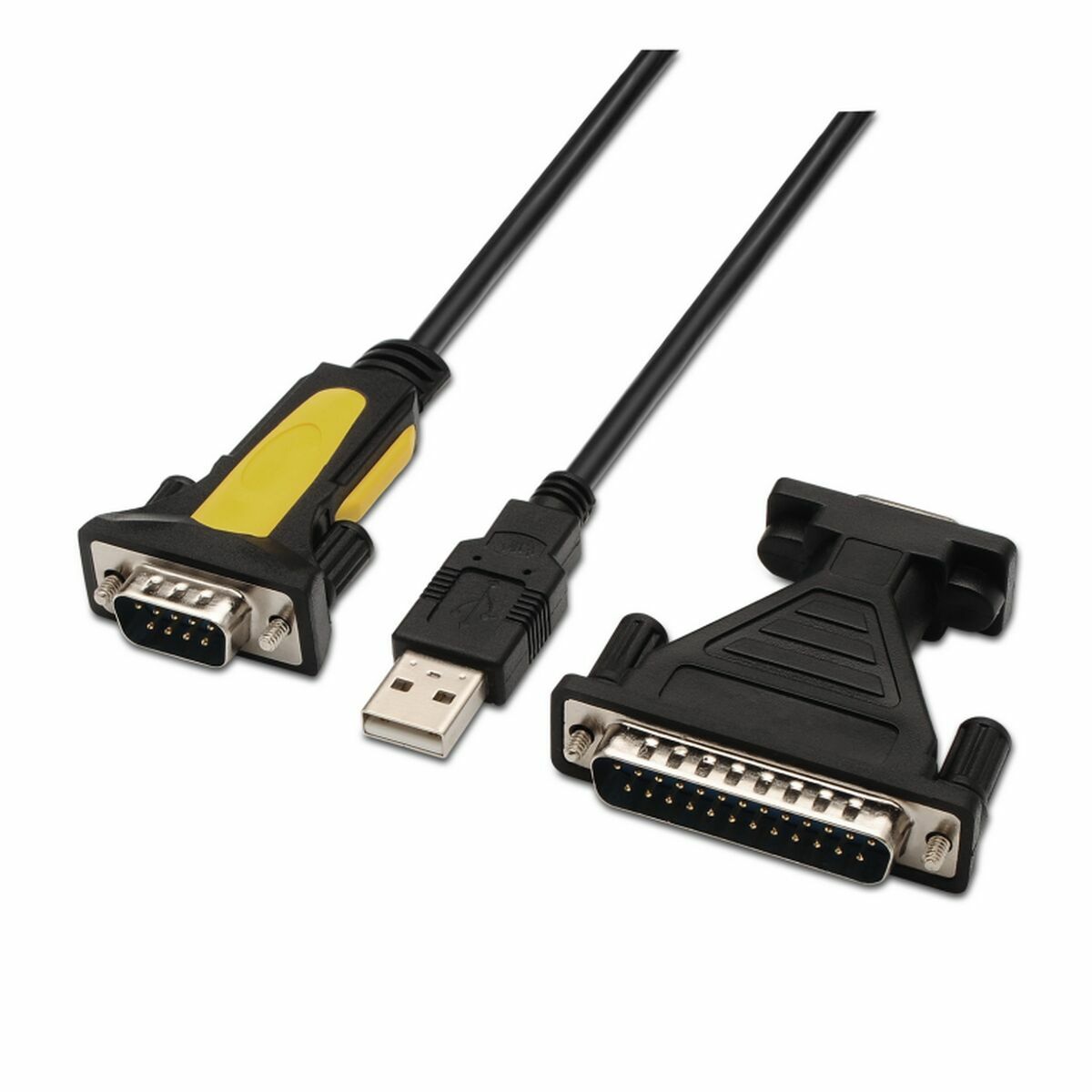 Data / Charger Cable with USB Aisens A104-0039 Black 1,8 m Data / Charger Cable with USB Aisens A104-0039 Black 1,8 m