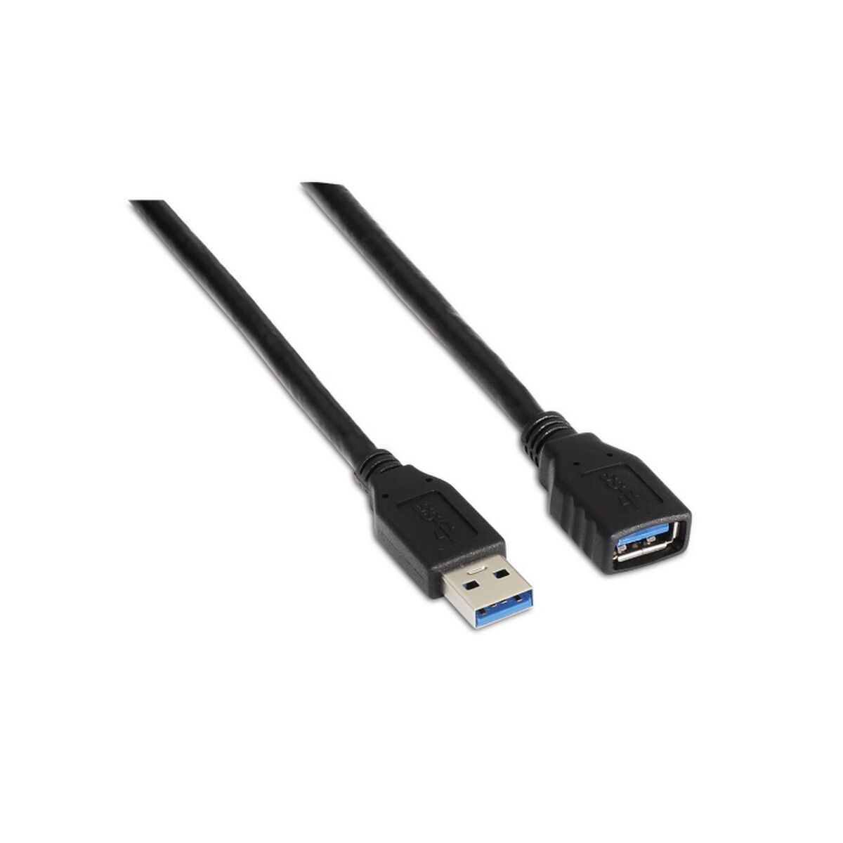 USB Cable Aisens A105-0042 Black 2 m USB Cable Aisens A105-0042 Black 2 m
