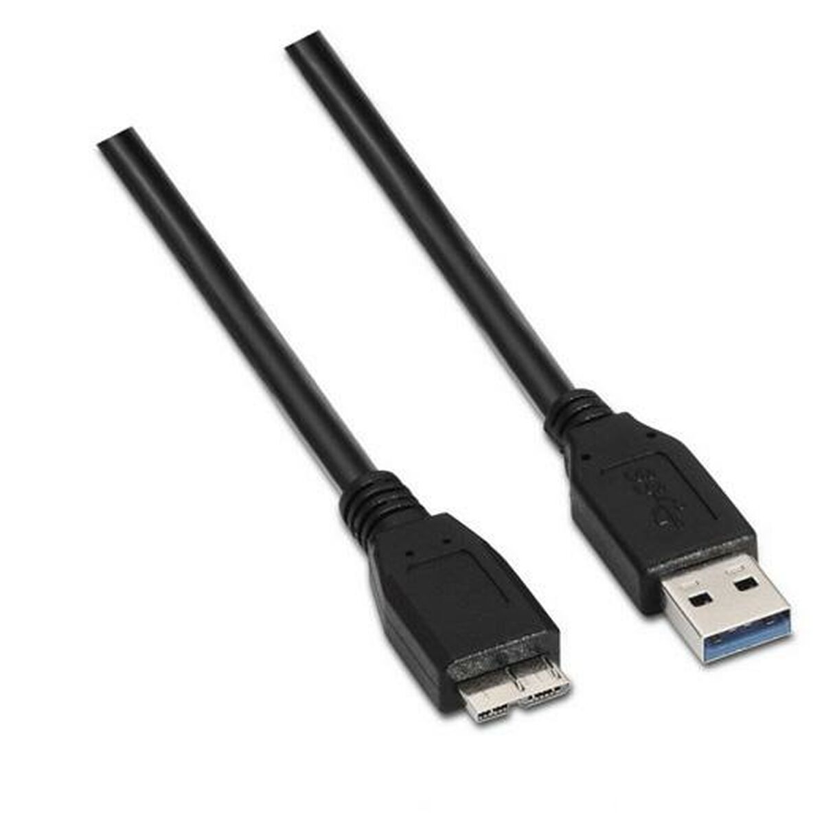 USB Cable Aisens A105-0043 Black 1 m USB Cable Aisens A105-0043 Black 1 m