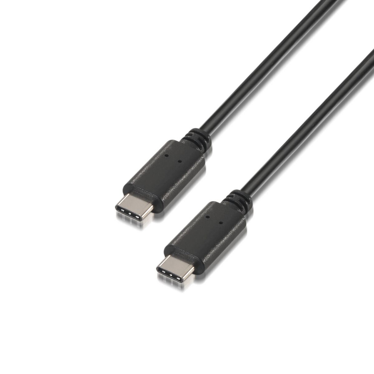 Data / Charger Cable with USB Aisens A107-0058 Black 3 m Data / Charger Cable with USB Aisens A107-0058 Black 3 m