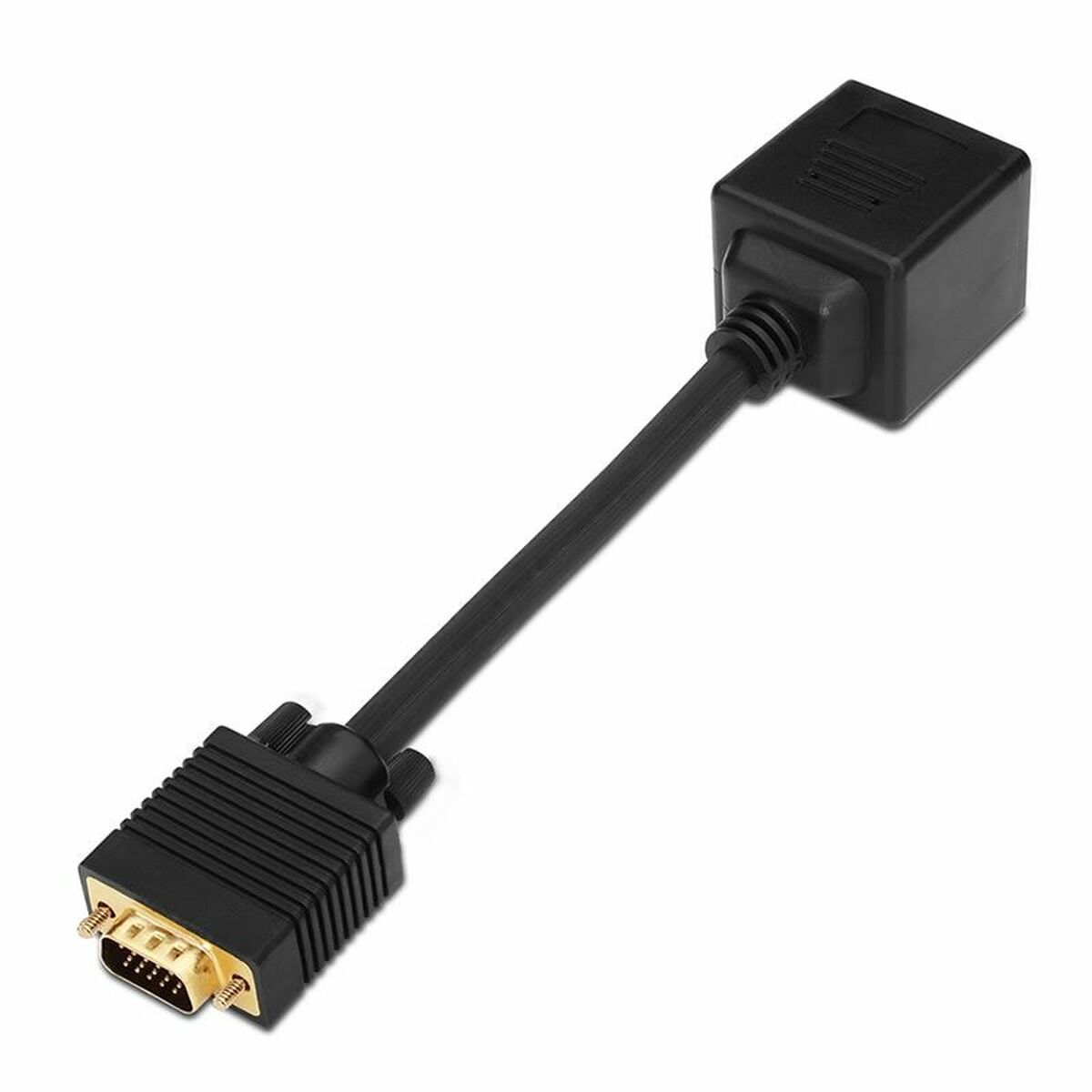 VGA to Double VGA Adapter Aisens A113-0080 (1 Unit)