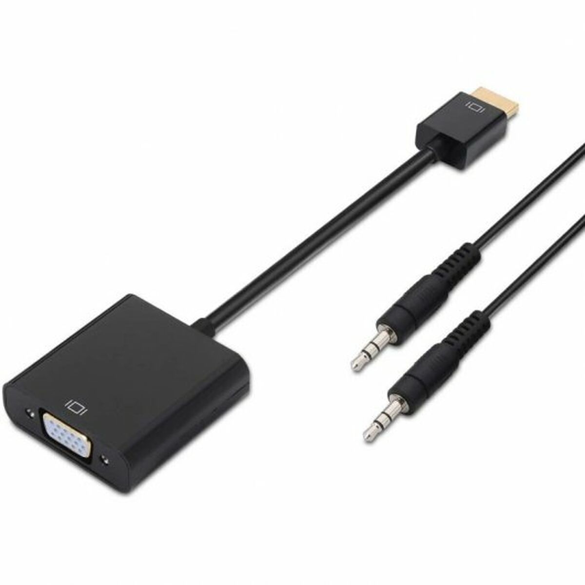 HDMI toS VGA with Audio Adapter Aisens A122-0126