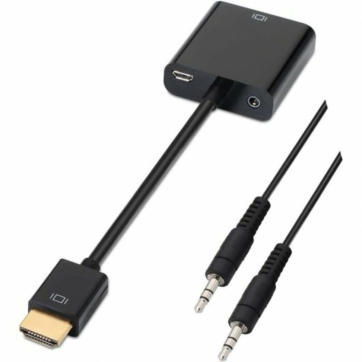 HDMI toS VGA with Audio Adapter Aisens A122-0126