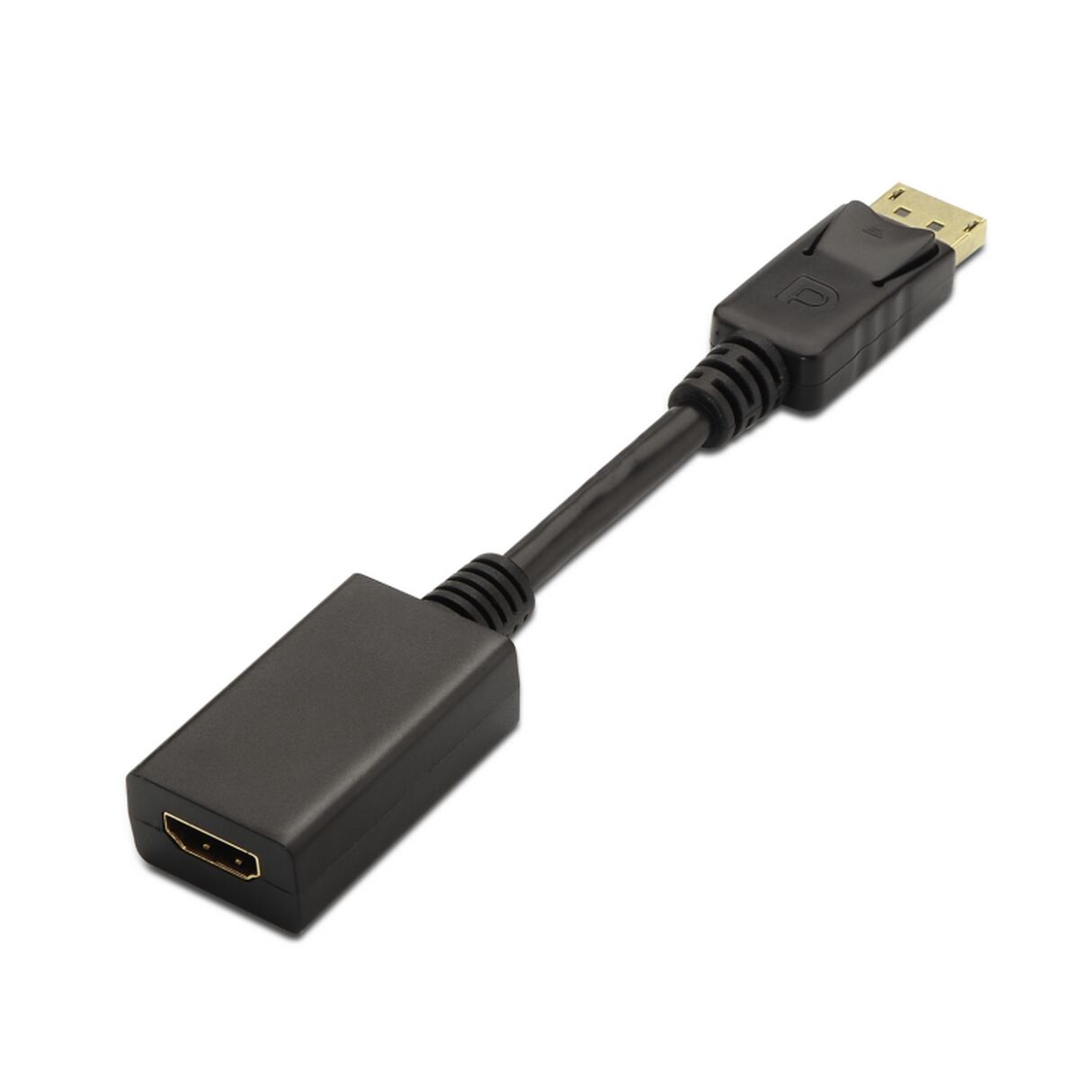 DisplayPort to HDMI Adapter Aisens A125-0134 Black 15 cm