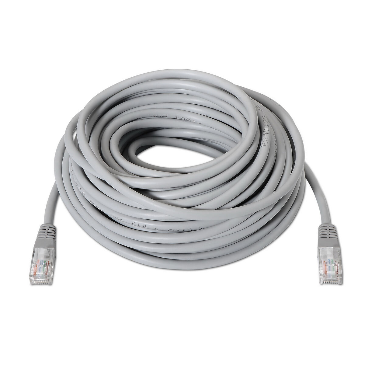 UTP Category 5e Rigid Network Cable Aisens A133-0184 Grey 15 m UTP Category 5e Rigid Network Cable Aisens A133-0184 Grey 15 m
