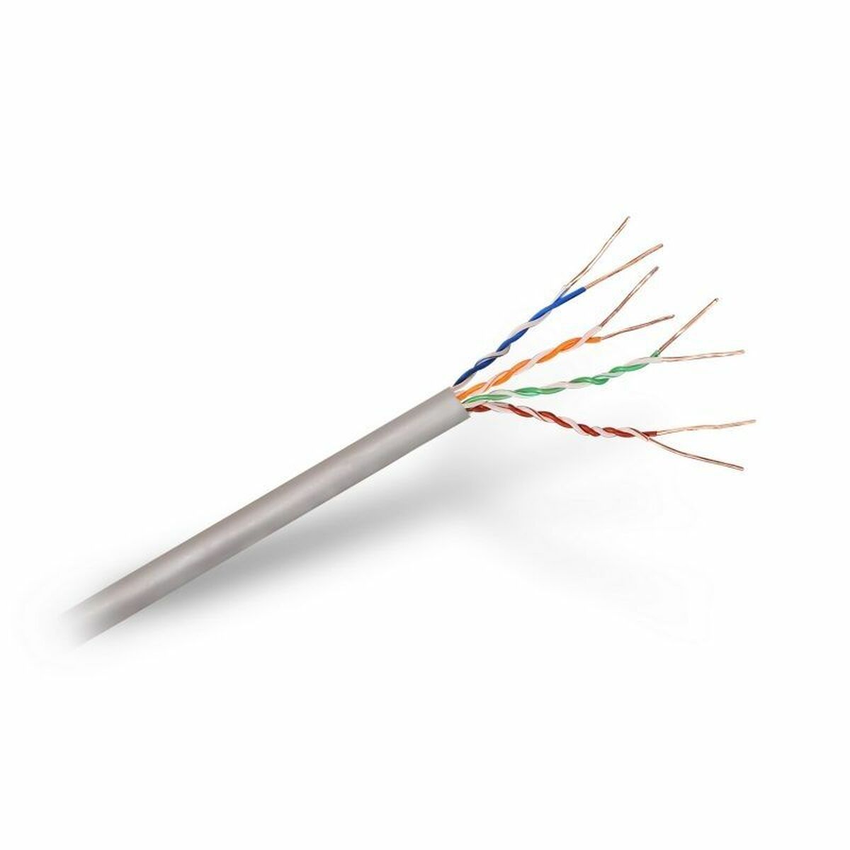 RJ45 CAT 5e UTP Cable Aisens A133-0208 Grey 100 m RJ45 CAT 5e UTP Cable Aisens A133-0208 Grey 100 m