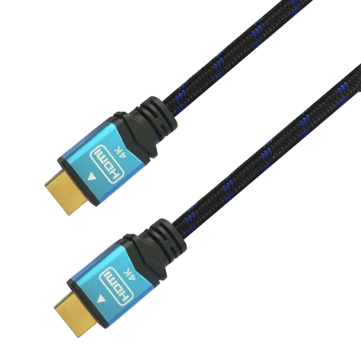 HDMI Cable Aisens A120-0355 0,5 m Black/Blue 4K Ultra HD HDMI Cable Aisens A120-0355 0,5 m Black/Blue 4K Ultra HD