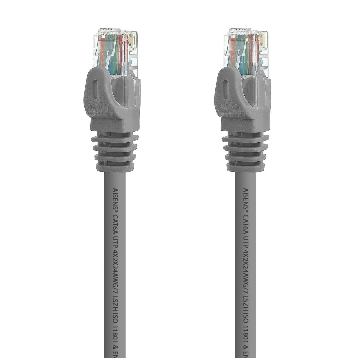 Category 6 Hard UTP RJ45 Cable Aisens A145-0329 Grey 5 m