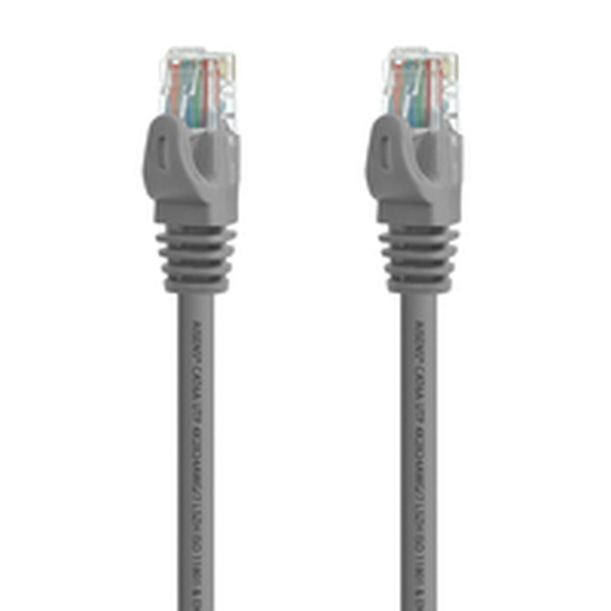 Category 6 Hard UTP RJ45 Cable Aisens A145-0329 Grey 5 m
