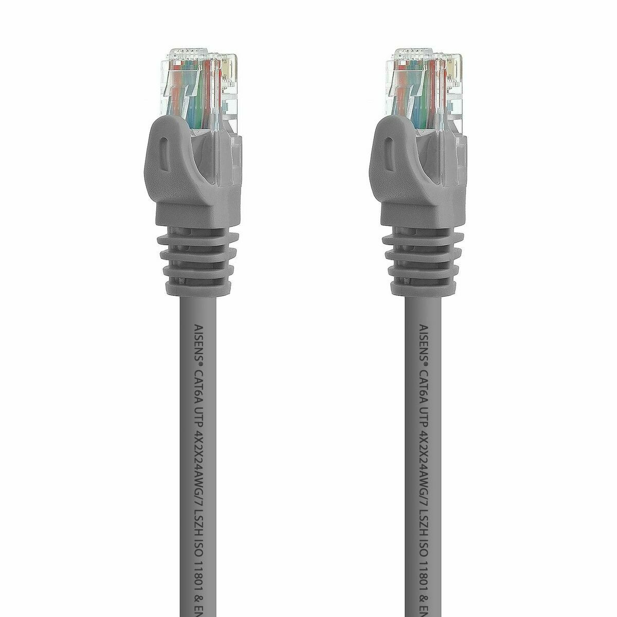 Category 6 Hard UTP RJ45 Cable Aisens A145-0329 Grey 5 m