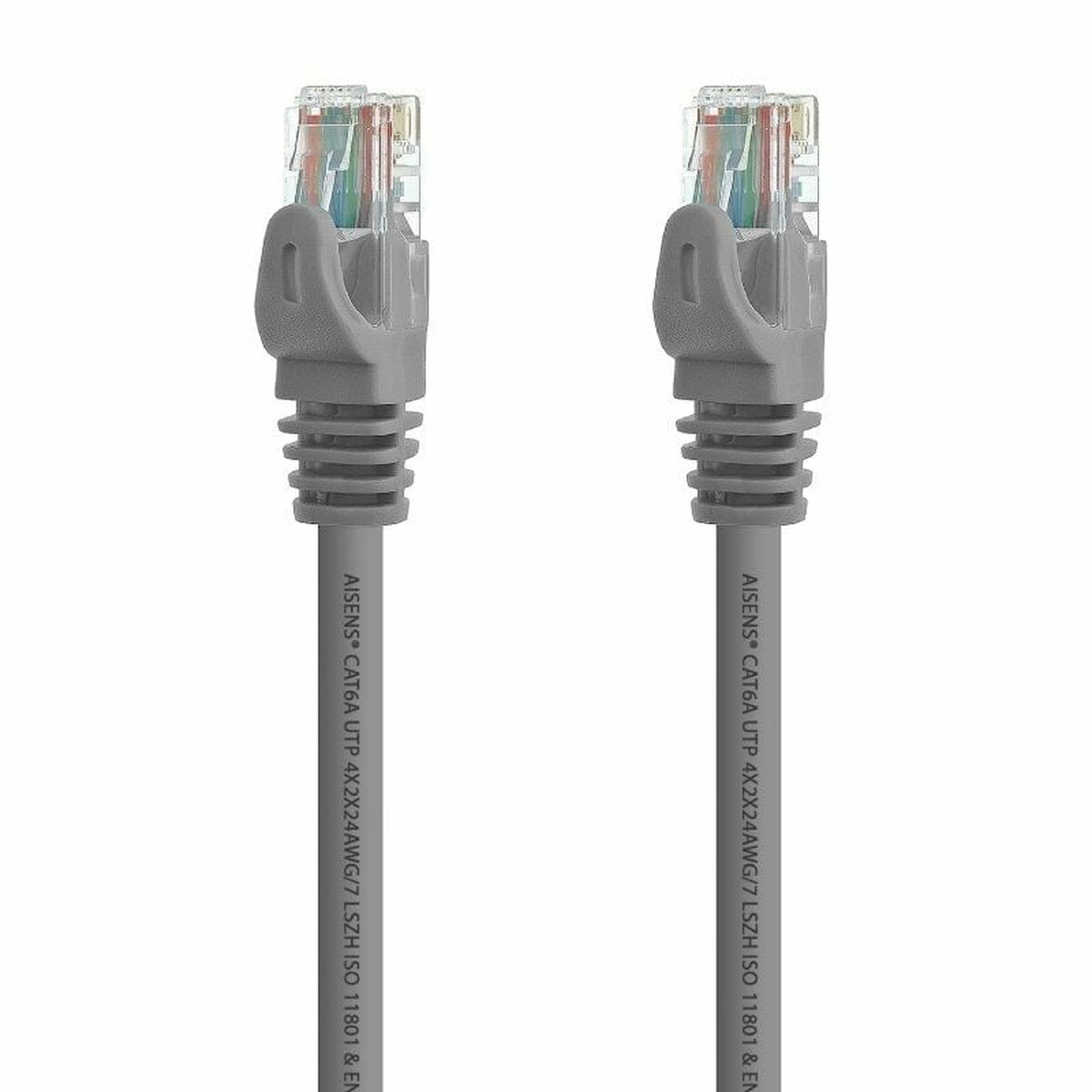 Category 6 Hard UTP RJ45 Cable Aisens A145-0329 Grey 5 m