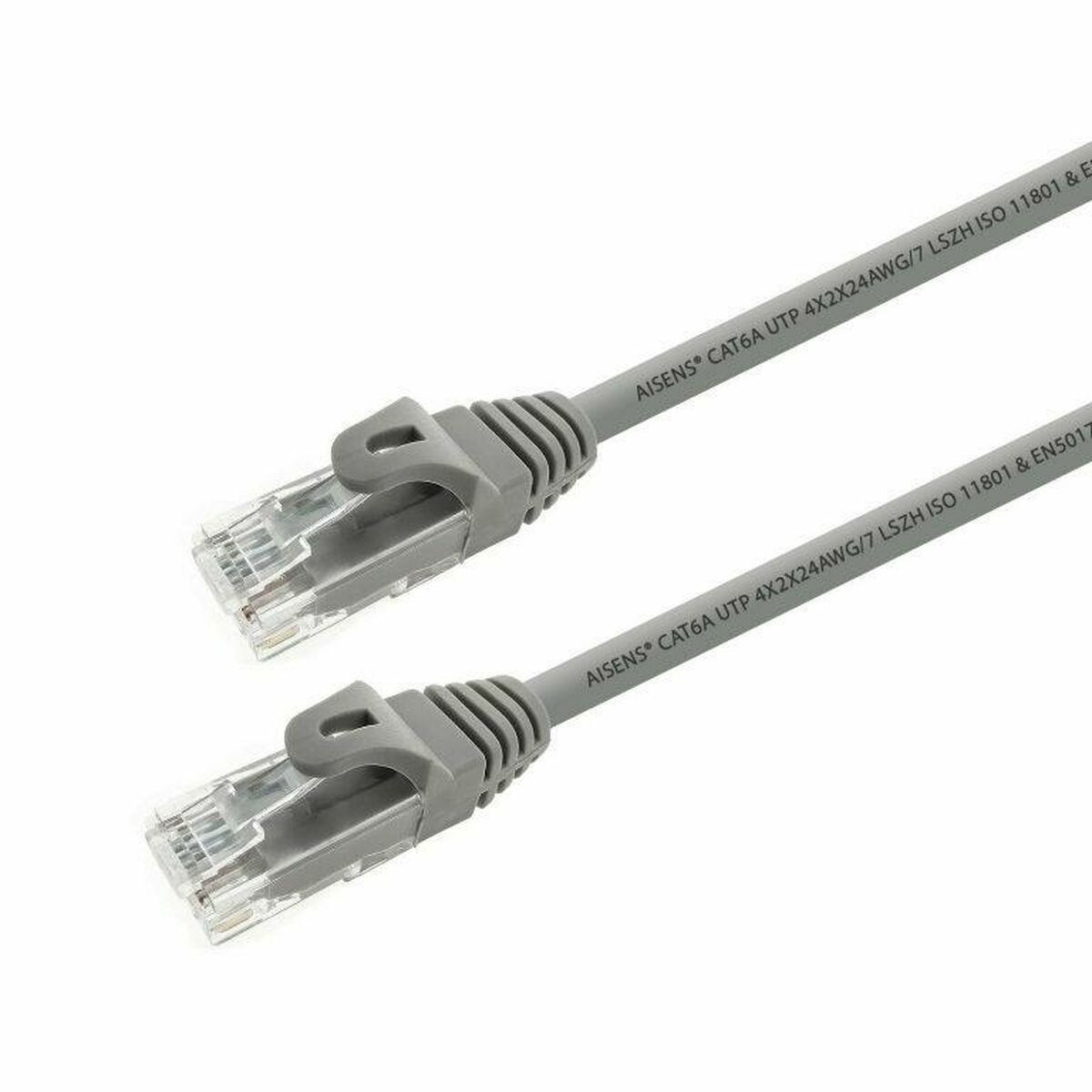 UTP Category 6 Rigid Network Cable Aisens A145-0331 15 m Grey UTP Category 6 Rigid Network Cable Aisens A145-0331 15 m Grey