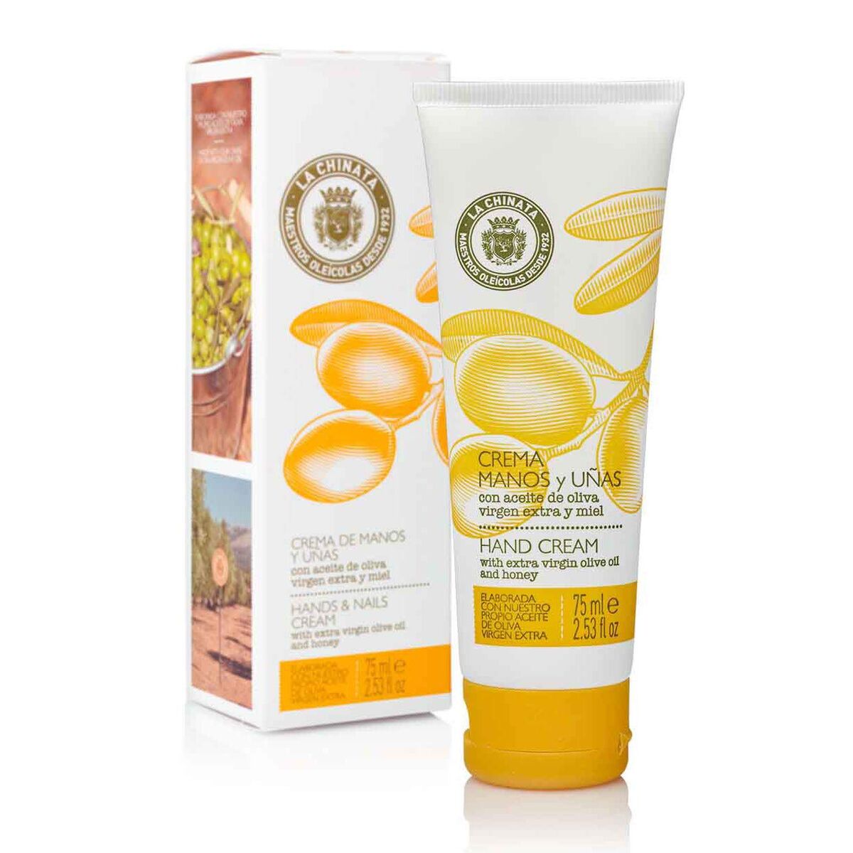 Moisturising Hand Cream La Chinata Honey Moisturizing 75 ml Moisturising Hand Cream La Chinata Honey Moisturizing 75 ml