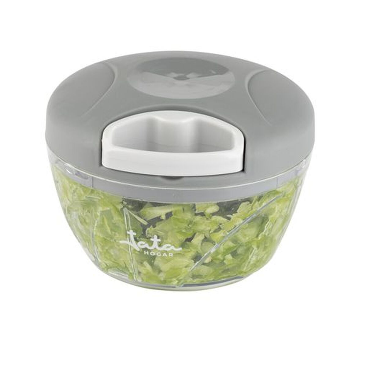 Manual mini chopper with pull cord JATA HMAQ4557      * Grey Stainless steel