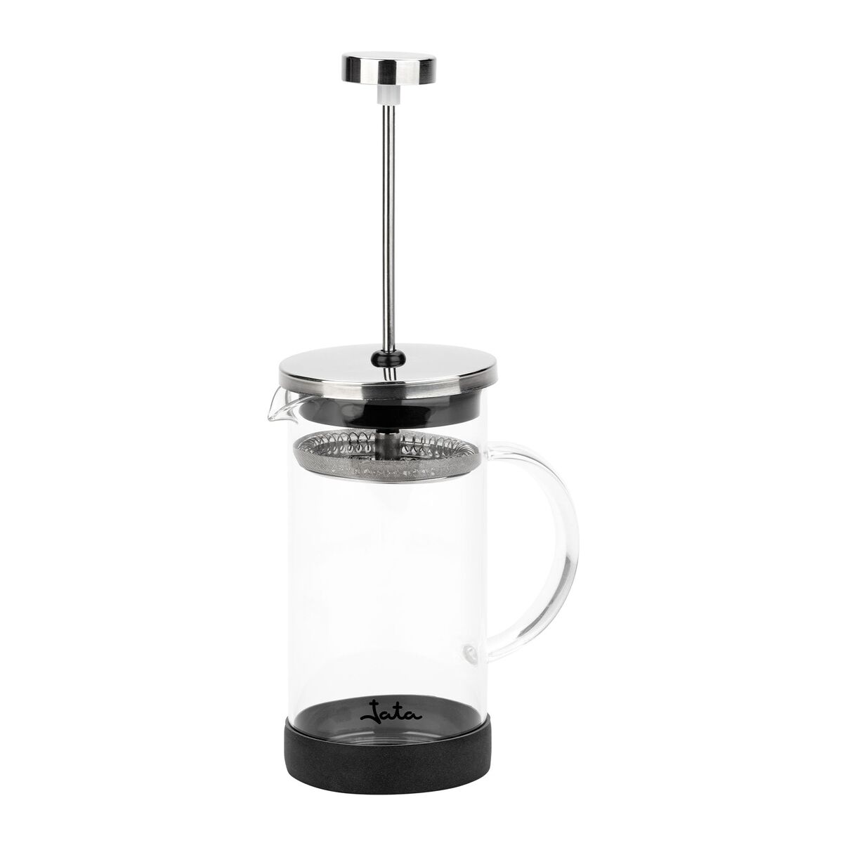 Cafetire with Plunger JATA HCAF1135 Black 350 ml