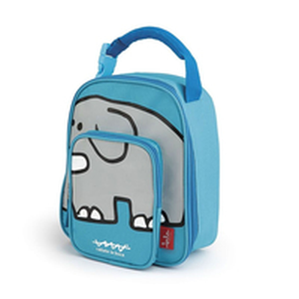 Lunch box JATA HPOR7020 Blue Recycled plastic