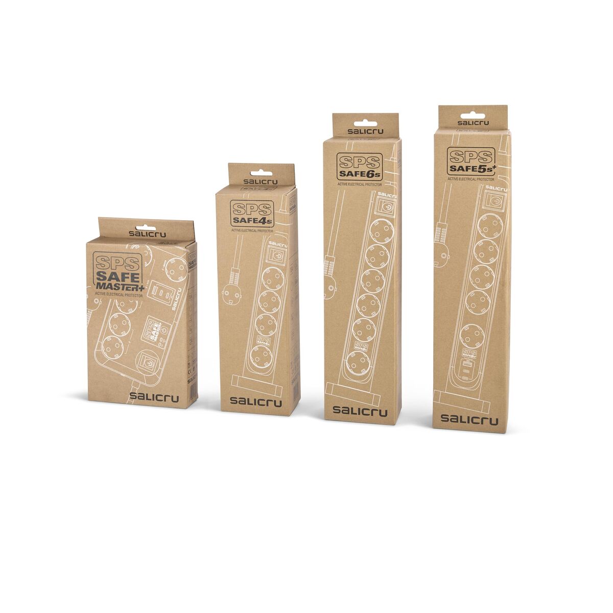 Uninterruptible Power Supply System Interactive UPS Salicru 680DA000001 White (1,4 m)