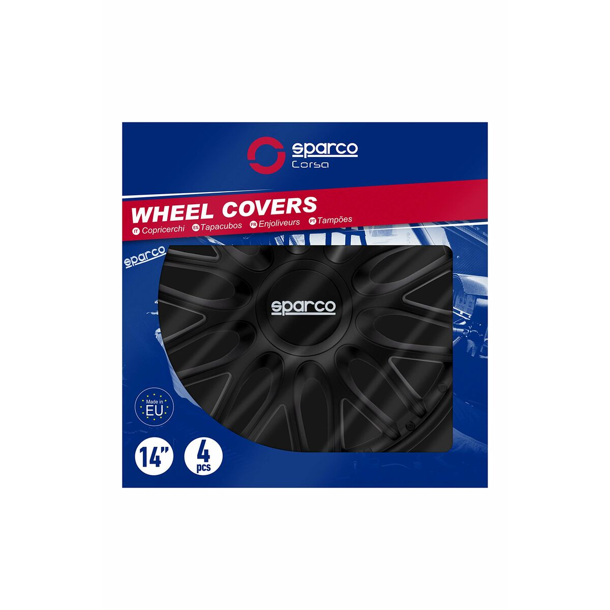 Hubcap SPC1496BK Black 14″
