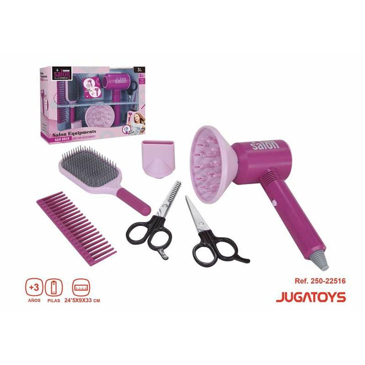 Child’s Hairedressing Set 33 cm