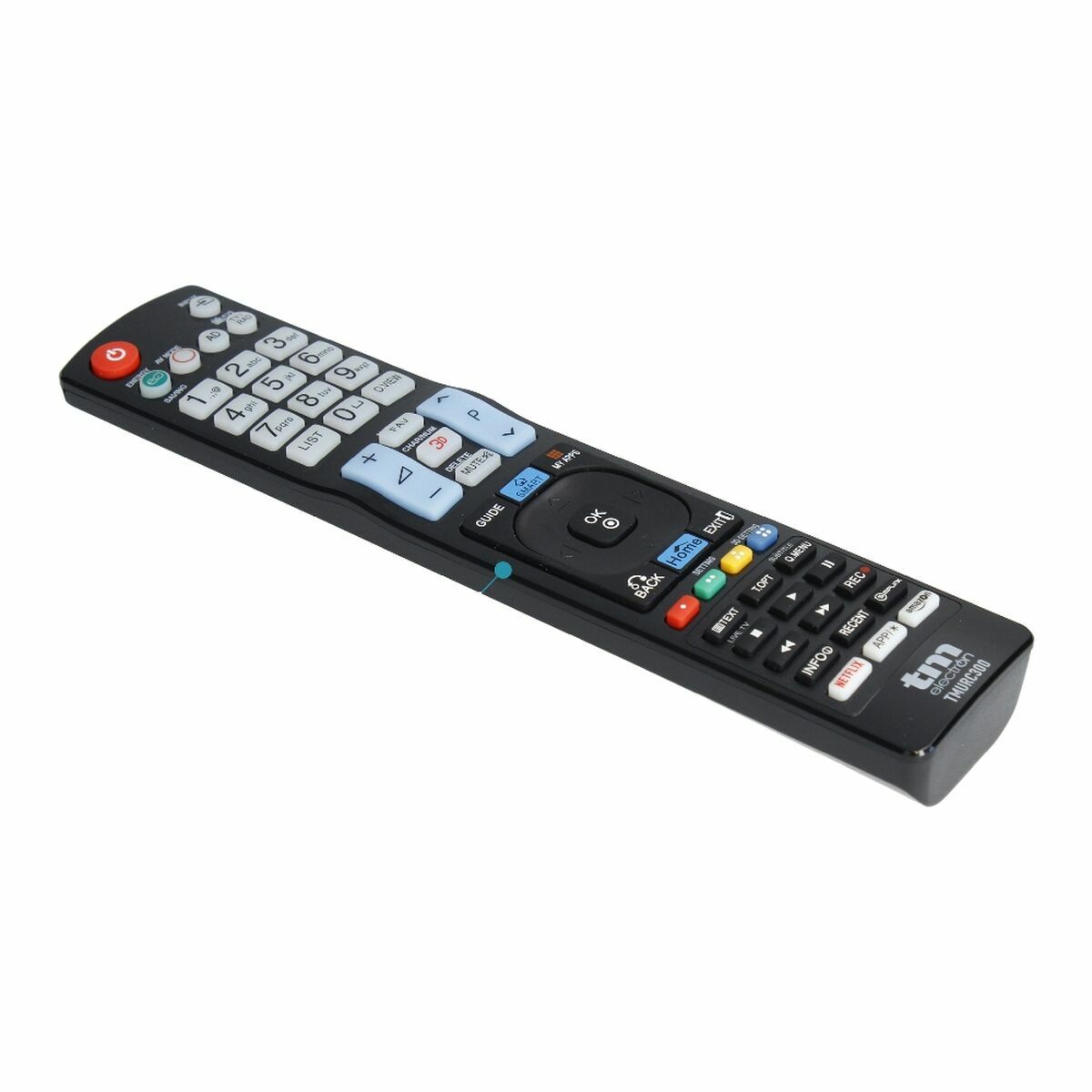 Universal Remote Control TM Electron TMURC300 Black