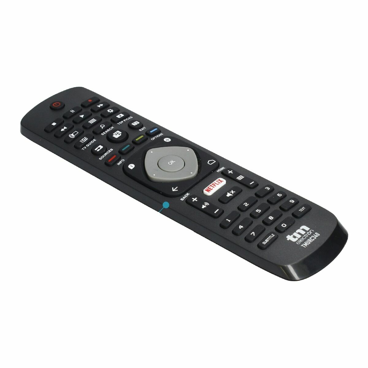 Universal Remote Control TM Electron TMURC340 Black