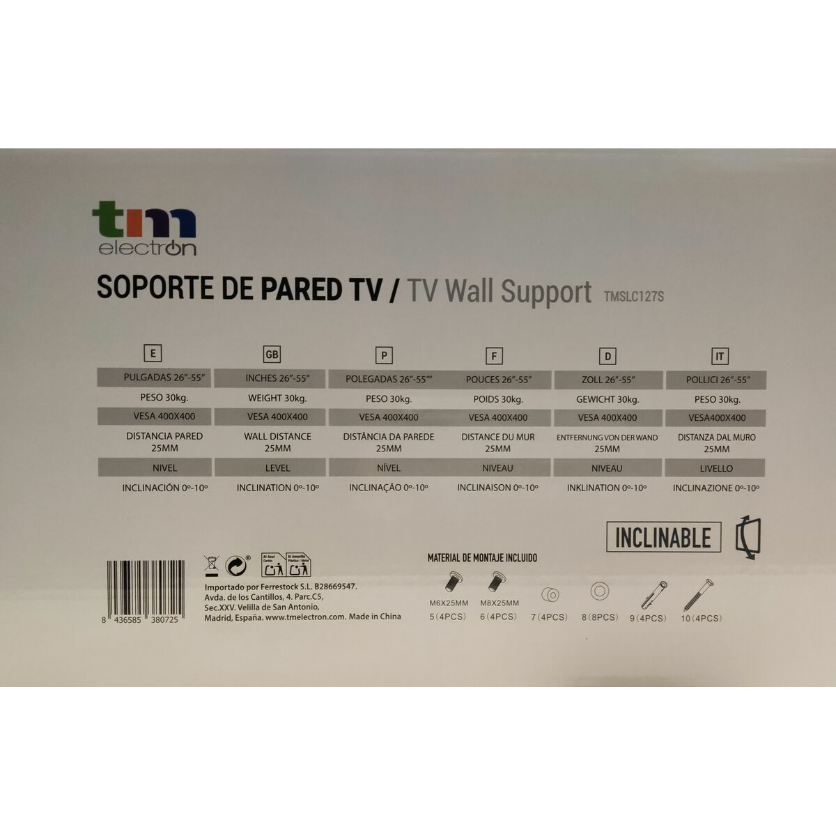 TV Mount TM Electron 26″-50″ 30 Kg