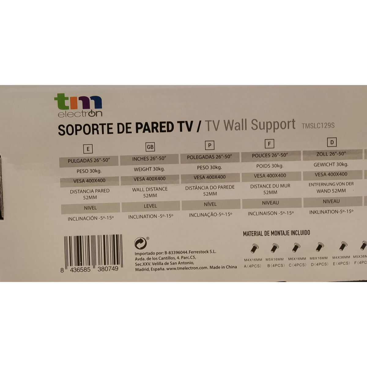 TV Mount TM Electron 26″-50″ 30 Kg