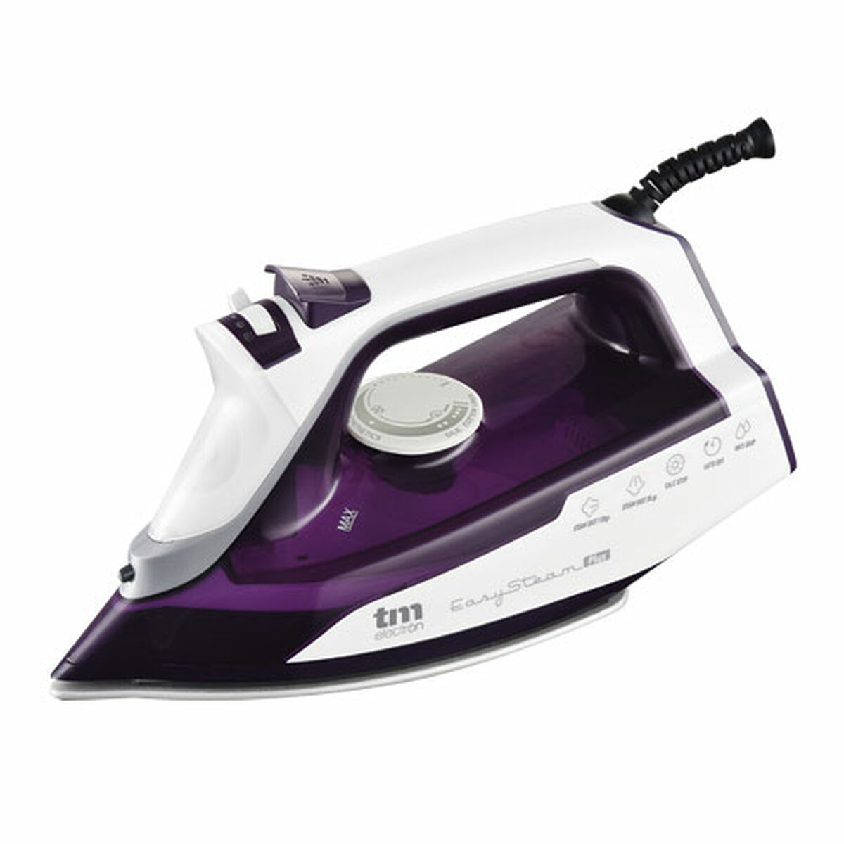 Steam Iron TM Electron Purple 2400 W Steam Iron TM Electron Purple 2400 W