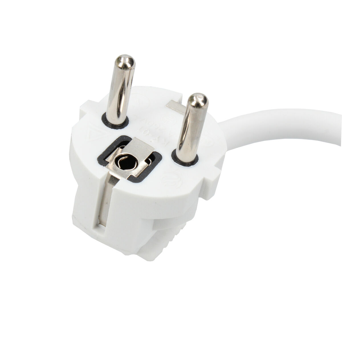 3-socket plugboard without power switch TM Electron TMUAD503 White 3680 W (1,5 m)
