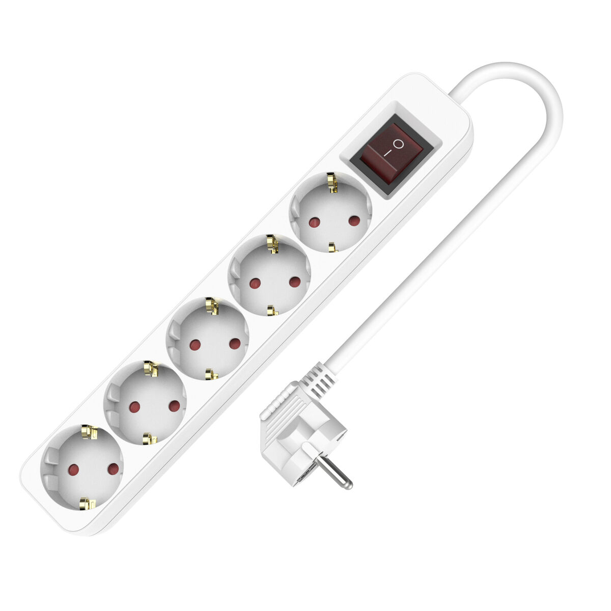 Power Strip – 5 Sockets TM Electron TMUAD505 Power Strip – 5 Sockets TM Electron TMUAD505