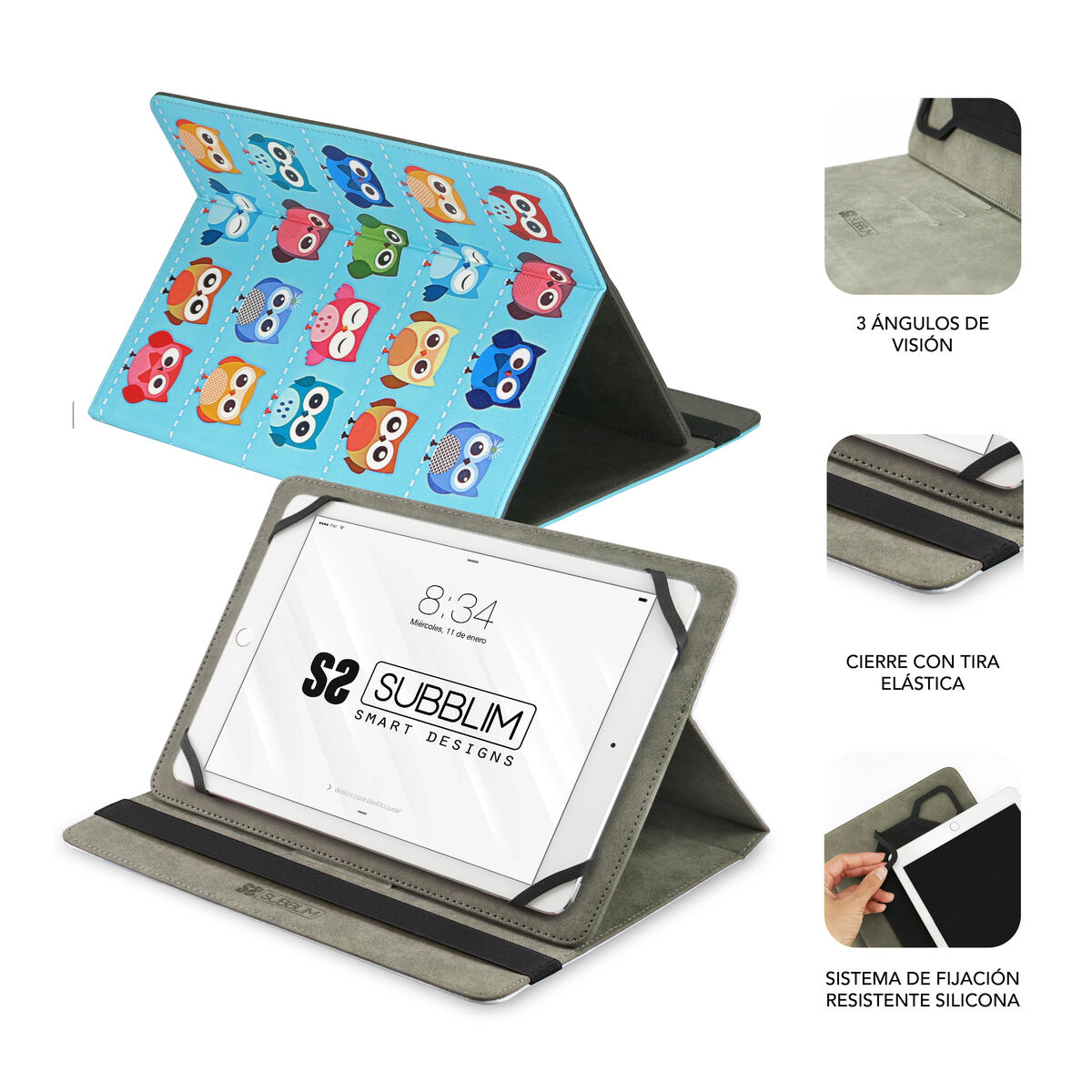 Tablet cover Subblim SUB-CUT-4TC003 Blue