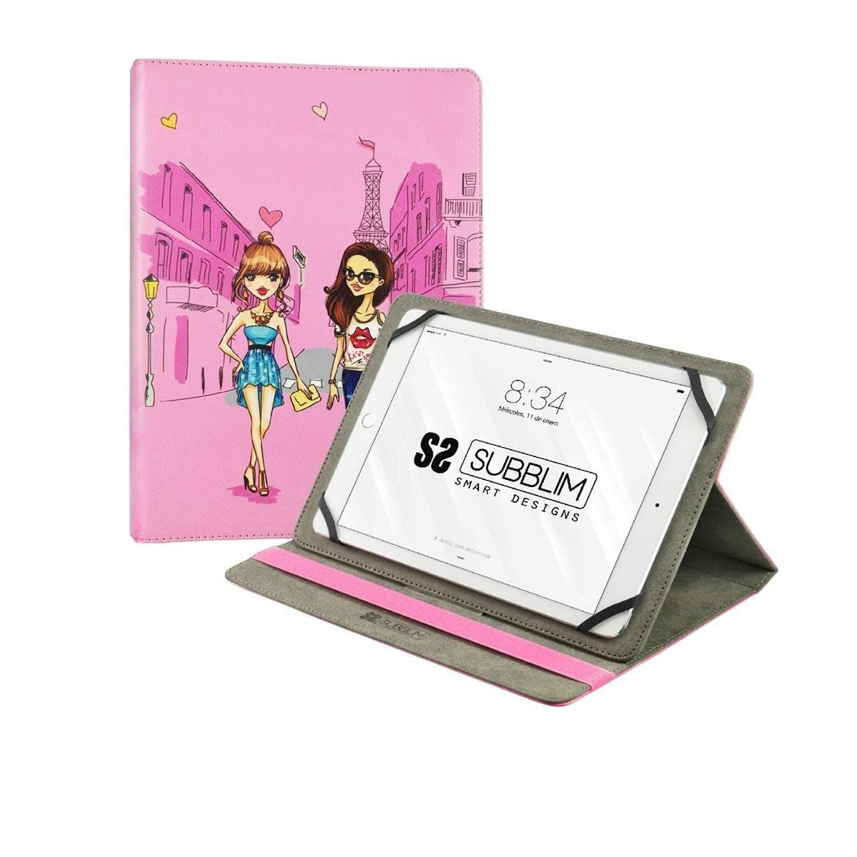 Tablet cover Subblim SUBCUT4TC004 Pink 10,1″