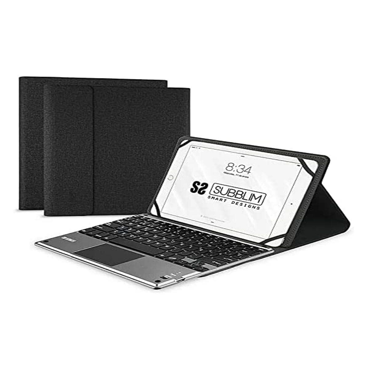 Case for Tablet and Keyboard Subblim SUB-KT2-BTP001 Black Spanish Qwerty Case for Tablet and Keyboard Subblim SUB-KT2-BTP001 Black Spanish Qwerty