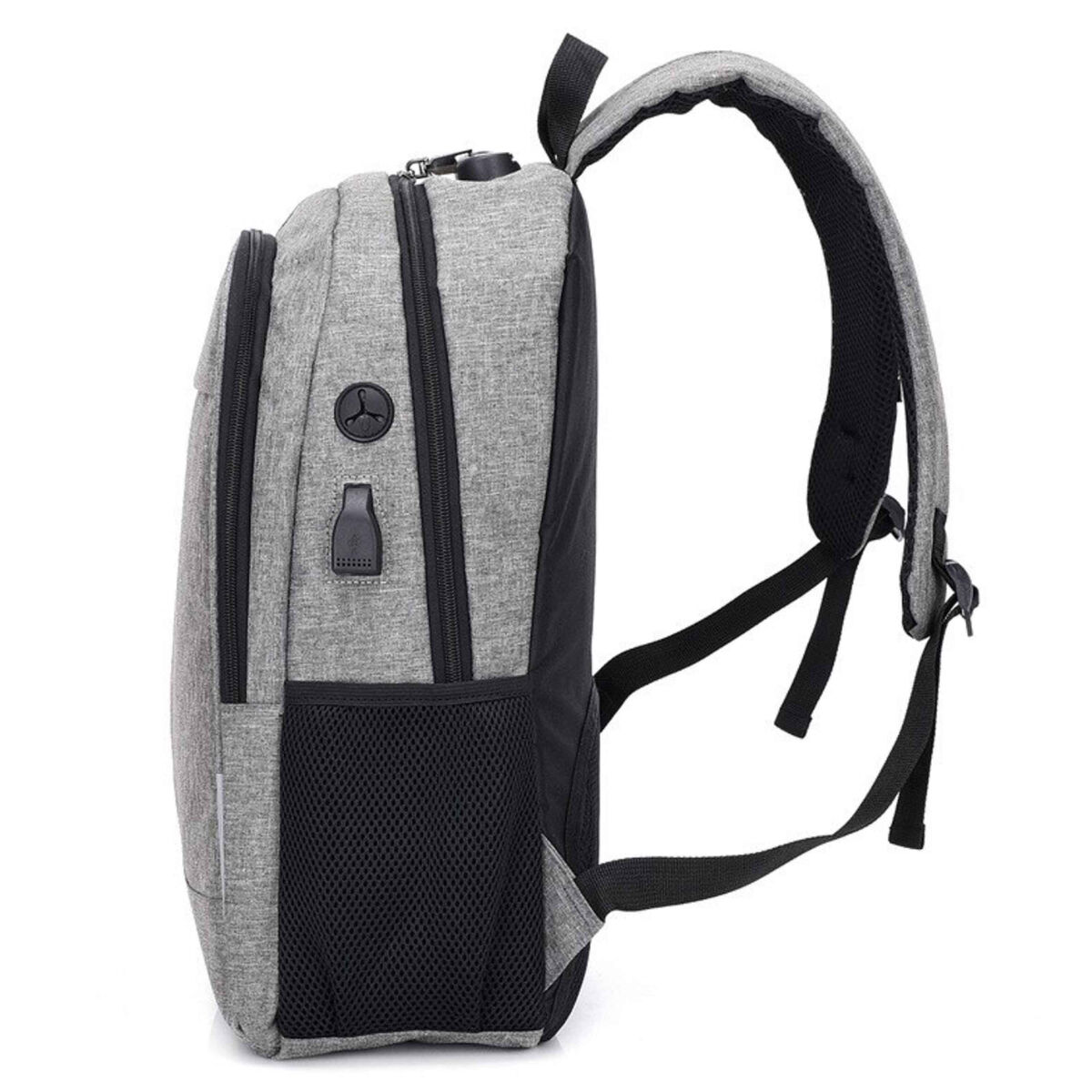 Rucksack for Laptop and Tablet with USB Output Subblim SUB-BP-1UL0001 Grey